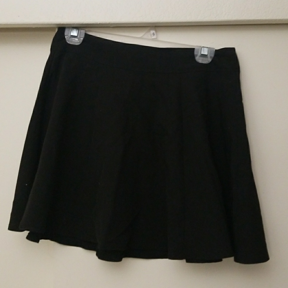 Black Skater Skirt